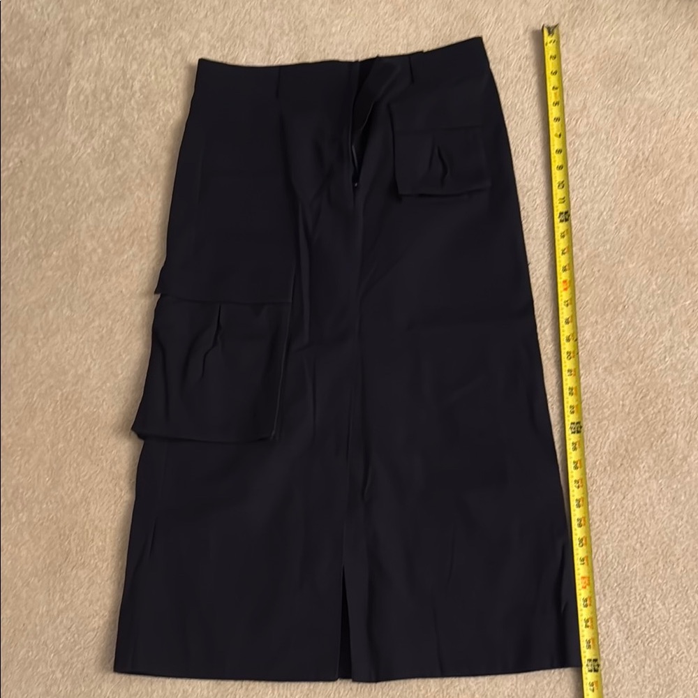 COS Dark blue Utility Midi Skirt